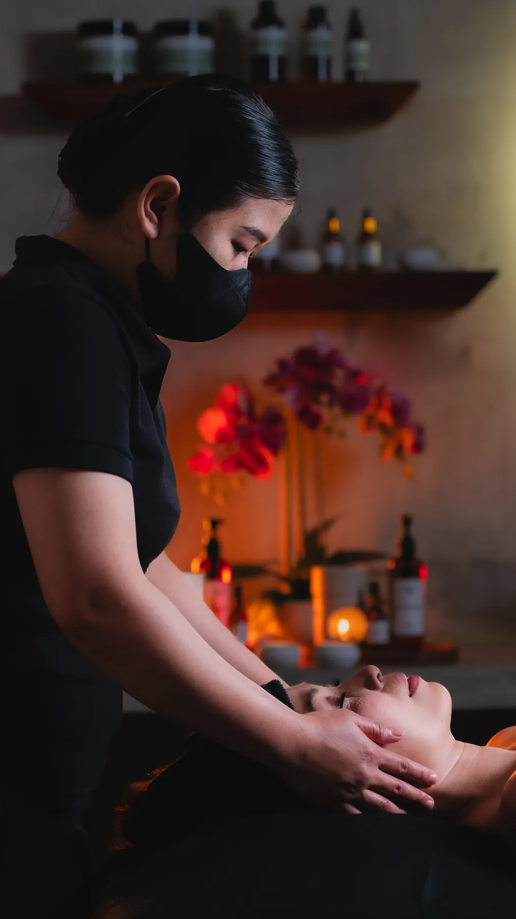 Facial treatment with natural products