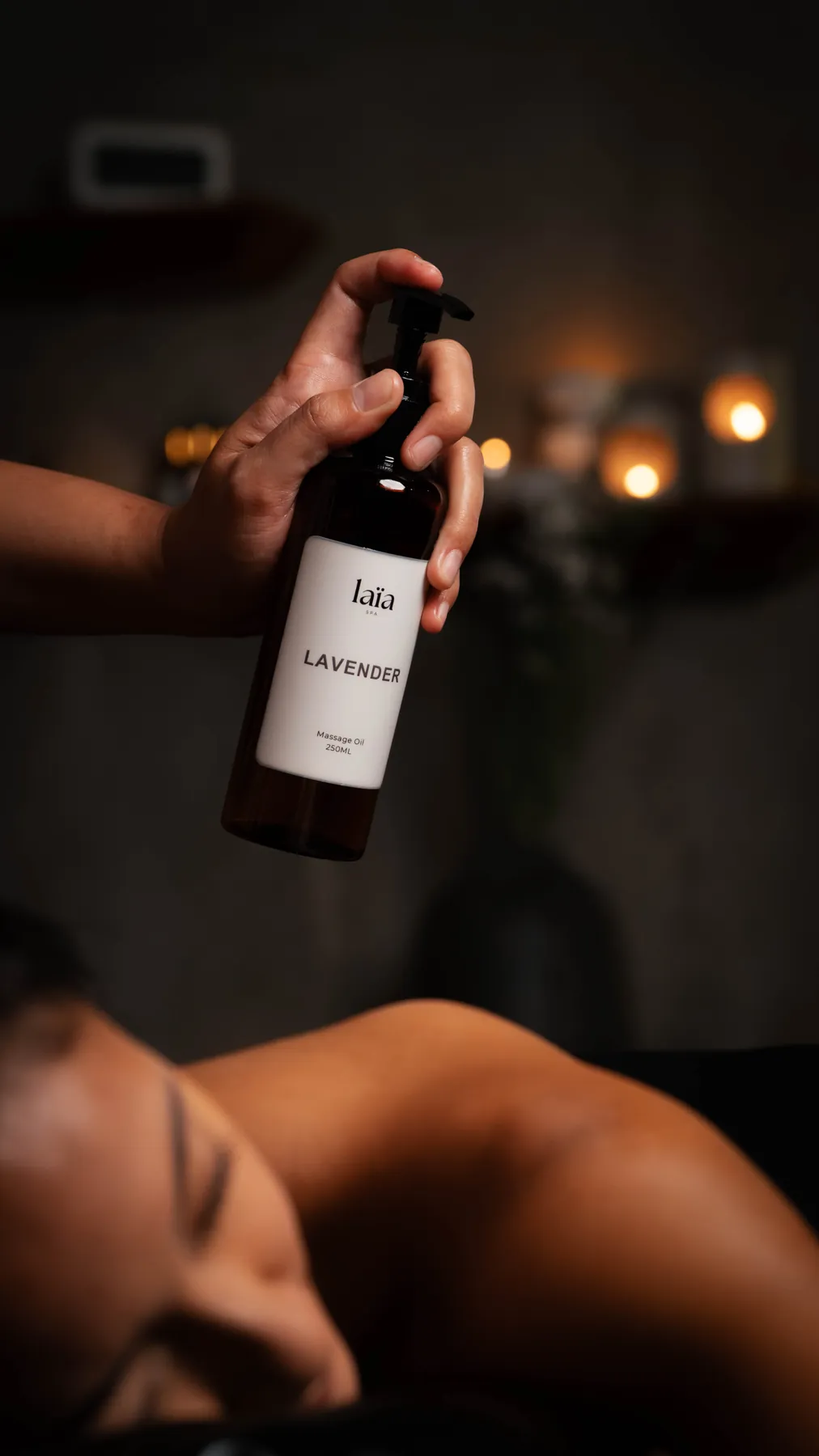 Minyak pijat lavender laïa